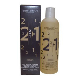 2 + 1 Deep Moisture Shampoo by Sebastian for Unisex - 10.2 oz Shampoo