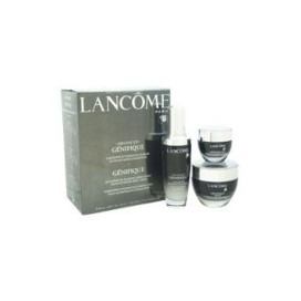 Advanced Genifique Youth Activating Skin Care Power of 3 - All Skin Types by Lancome for Unisex - 3 Pc Set 1.69oz Advanced Genifique Youth Activating Concentrate, 1.7oz Genifique Repair Youth Activating Night Cream, 0.5oz Genifique Eye Youth Activating Ey