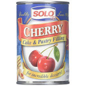 SOLO, FILLING CHERRY, 12 OZ, (Pack of 6)