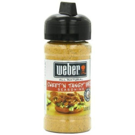 WEBER, SSNNG BBQ SWEET & TANGY, 3 OZ, (Pack of 6)
