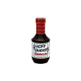 STICKY FINGERS, SAUCE BBQ SWT SOUTHERN HEAT, 18 OZ, (Pack of 6)