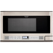 1.5 CF Carousel Over-the-Counter Microwave, 1100W - Stainless