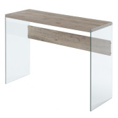 SoHo Glass Console Table/Desk