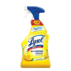 1437128 ALL PURP CLNR LEMON 32OZ Lysol Lemon Scent All Purpose Cleaner Liquid 32 oz (Pack of 12)