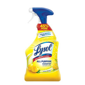 1437128 ALL PURP CLNR LEMON 32OZ Lysol Lemon Scent All Purpose Cleaner Liquid 32 oz (Pack of 12)