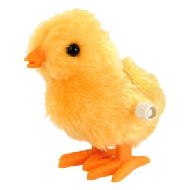 9068477 FUZZY CHICK WIND UP TOY Toysmith Fuzzy Chick Wind Up Toy Plastic (Pack of 24)