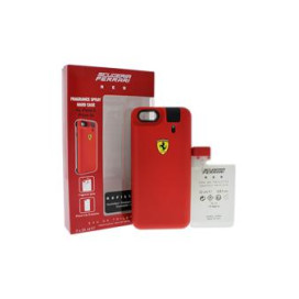 Ferrari Scuderia Red by Ferrari for Men - 2 Pc Gift Set 2 x 25ml EDT Spray (Rechargeable), iPhone 6/6s Protection