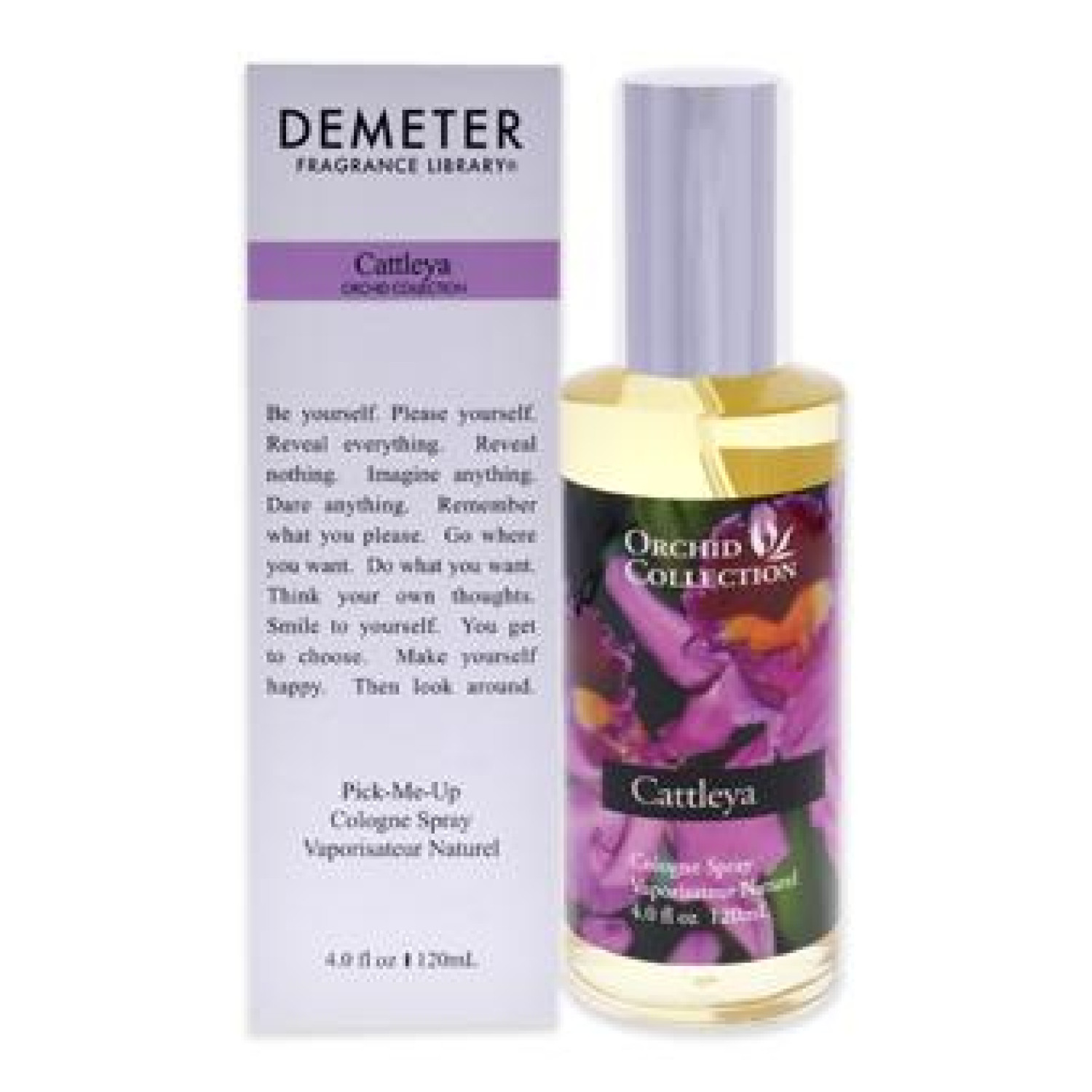 Cattleya Orchid by Demeter for Unisex - 4 oz Cologne Spray