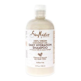 100% Virgin Coconut Oil Daily Hydration Shampoo by Shea Moisture for Unisex - 13 oz Shampoo