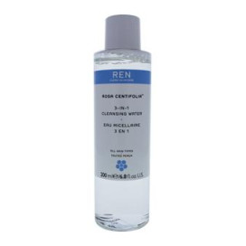 Rosa Centifolia 3-in-1 Cleansing Water by REN for Unisex - 6.8 oz Cleansing Water