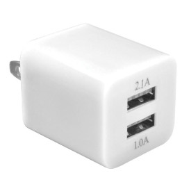2-PORT WALL CHARGER WHITE