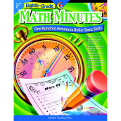 Creative Teaching Pres Math Minutes Book, Grade 8
