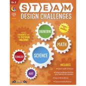 Creative Teaching Press STEAM Design Challenges Resource Book, Grade 2