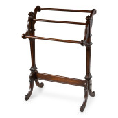 Butler Specialty Company, Newhouse Blanket Stand, Cherry Brown