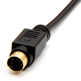 S-Video (SVHS) Fully-Shielded Gold-Plated Cable 12 Feet