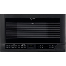 1.5 CF Carousel Over-the-Counter Microwave, 1100W - Black