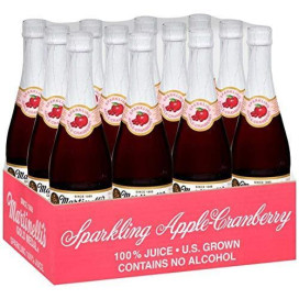 MARTINELLI, JUICE SPRKLNG APPLE CRNBRY, 25.4 FO, (Pack of 12)