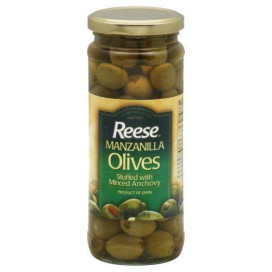 REESE, OLIVE STFD ANCHOVY, 10 OZ, (Pack of 12)