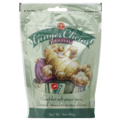 GINGER PEOPLE, GINGER CHEW BAG, 3 OZ, (Pack of 12)
