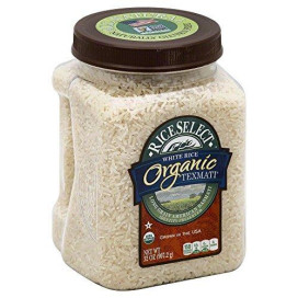 RICESELECT, RICE WHITE JAR ORG, 32 OZ, (Pack of 4)