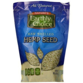NATURES EARTHLY CHOICE, SEED HEMP SHELLED, 8 OZ, (Pack of 6)
